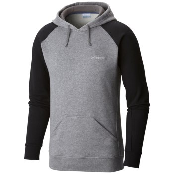 Columbia Hoodie Heren, Hart Mountain II Fleece Grijs Zwart, 31TBGRWKE